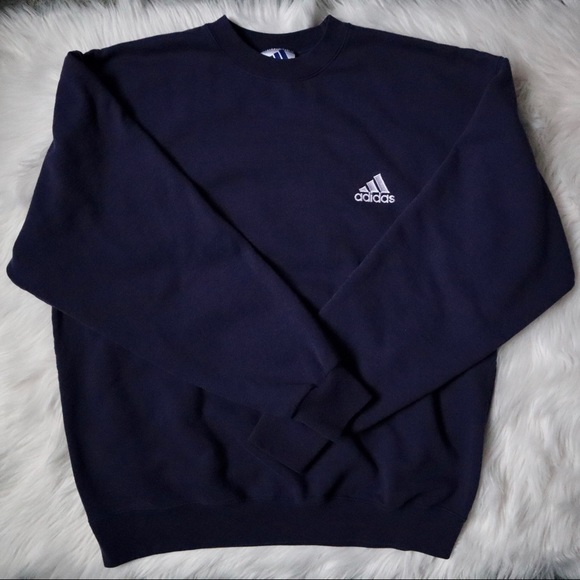 adidas Other - Vintage Purple Adidas Logo Sweatshirt